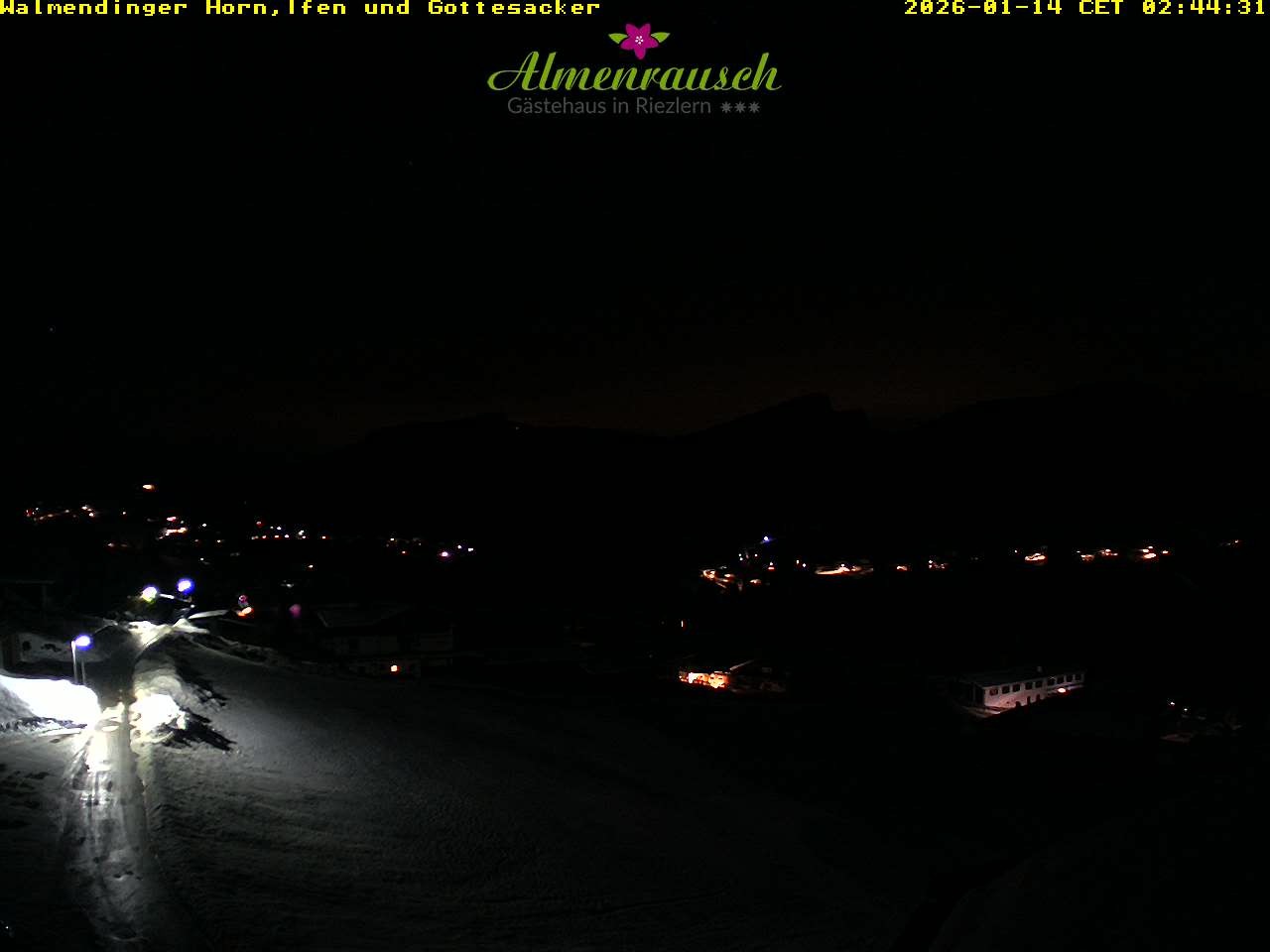 Archived image Webcam Guesthouse "Almenrausch"