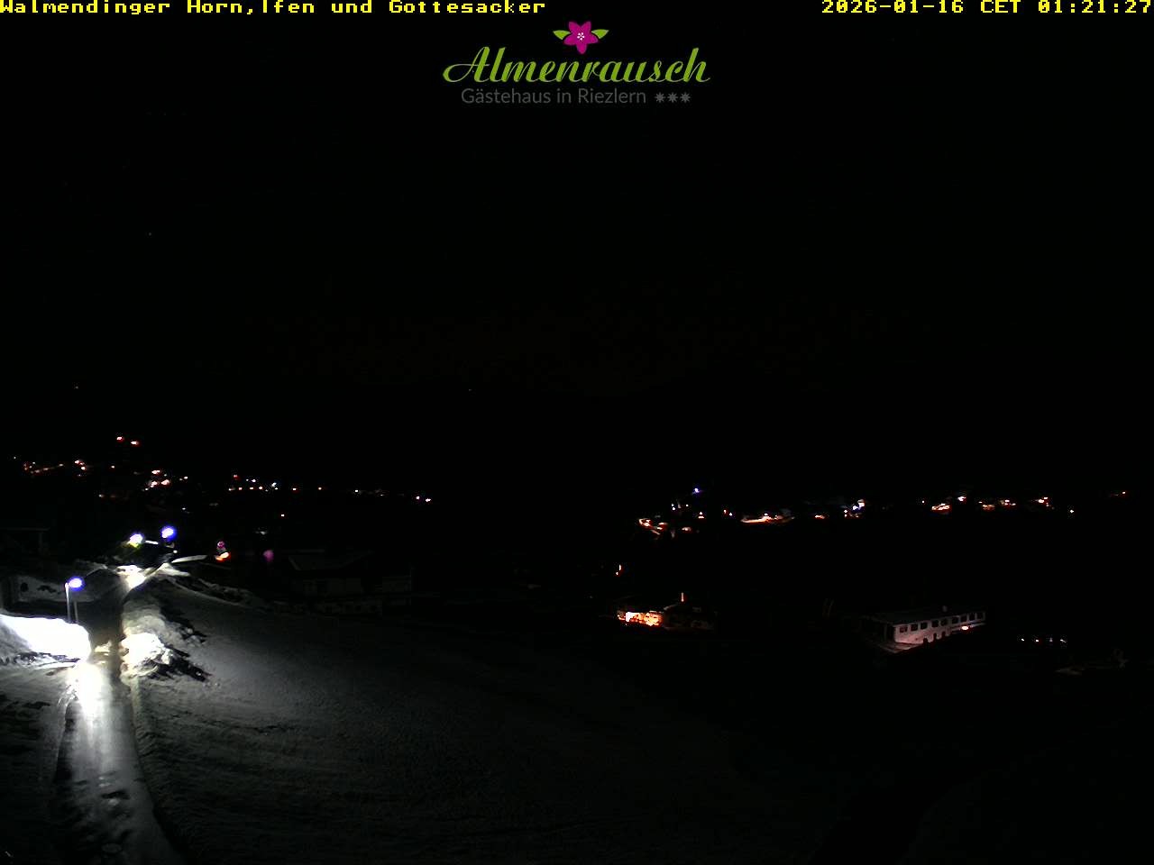 Archiv Foto Webcam Riezlern - Gästehaus Almenrausch