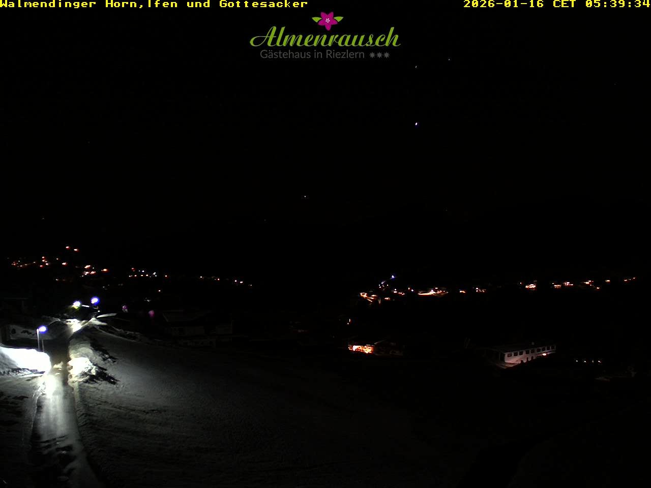 Archiv Foto Webcam Riezlern - Gästehaus Almenrausch