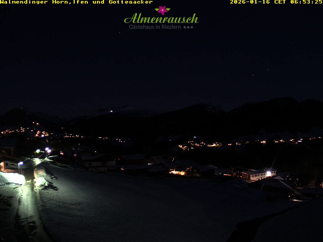 Archiv Foto Webcam Riezlern - Gästehaus Almenrausch