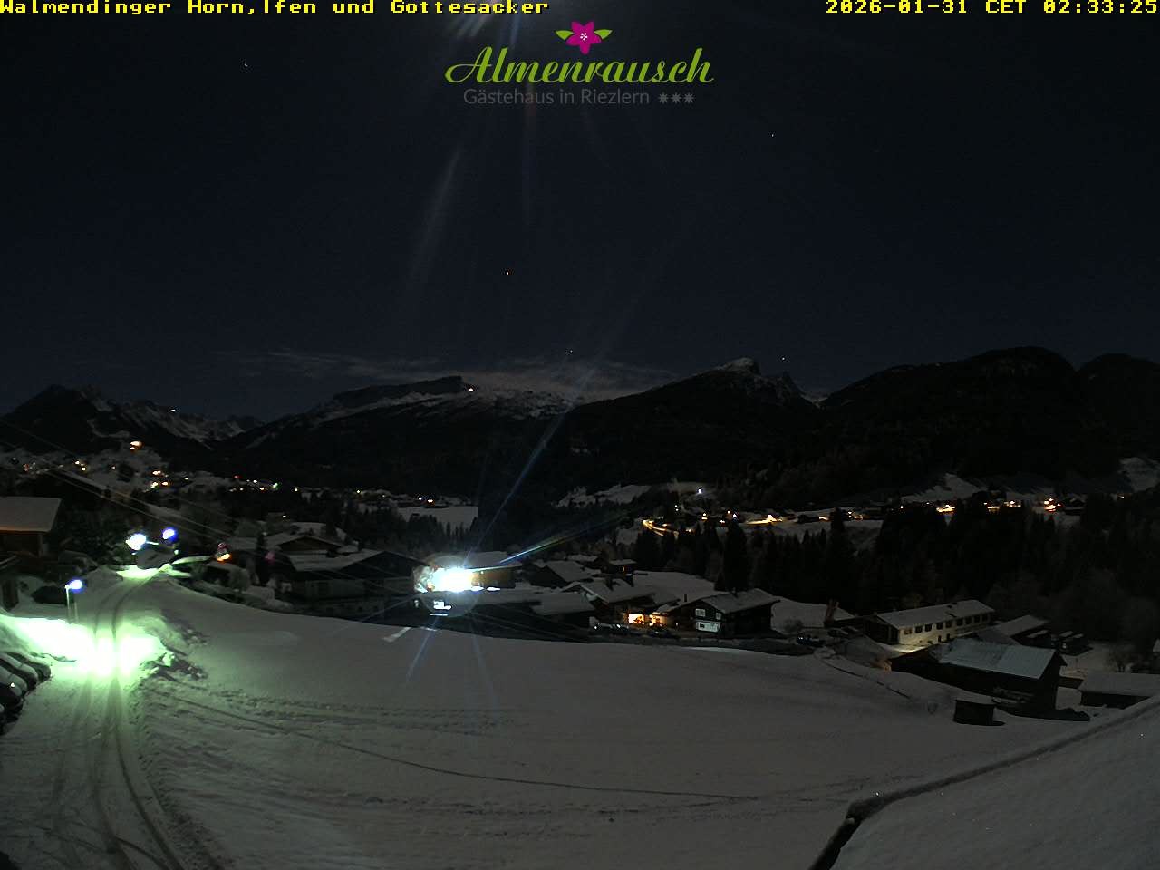 Archiv Foto Webcam Riezlern - Gästehaus Almenrausch