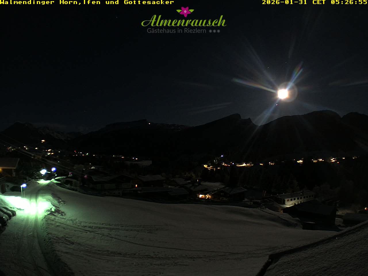 Archiv Foto Webcam Riezlern - Gästehaus Almenrausch