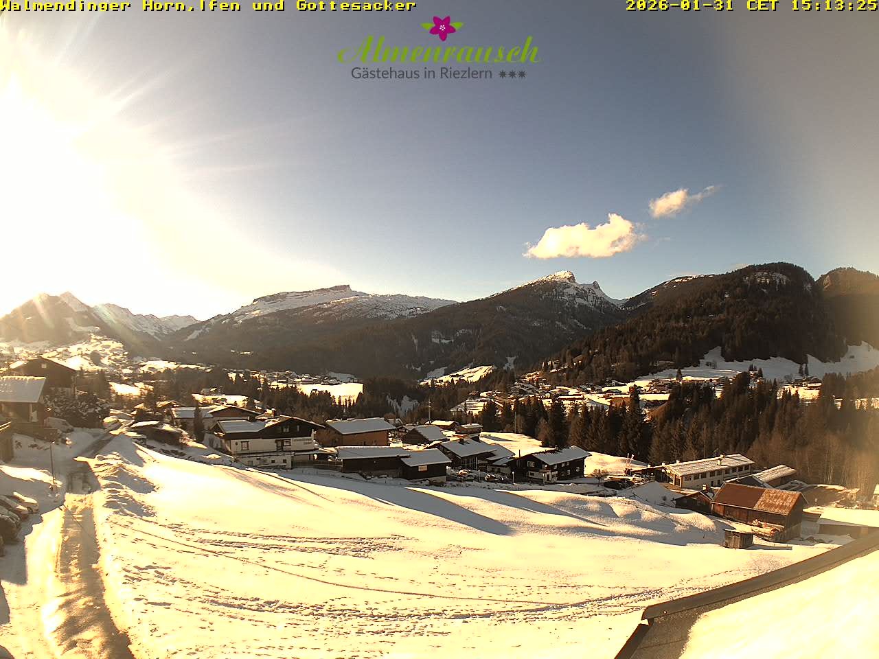 Archiv Foto Webcam Riezlern - Gästehaus Almenrausch