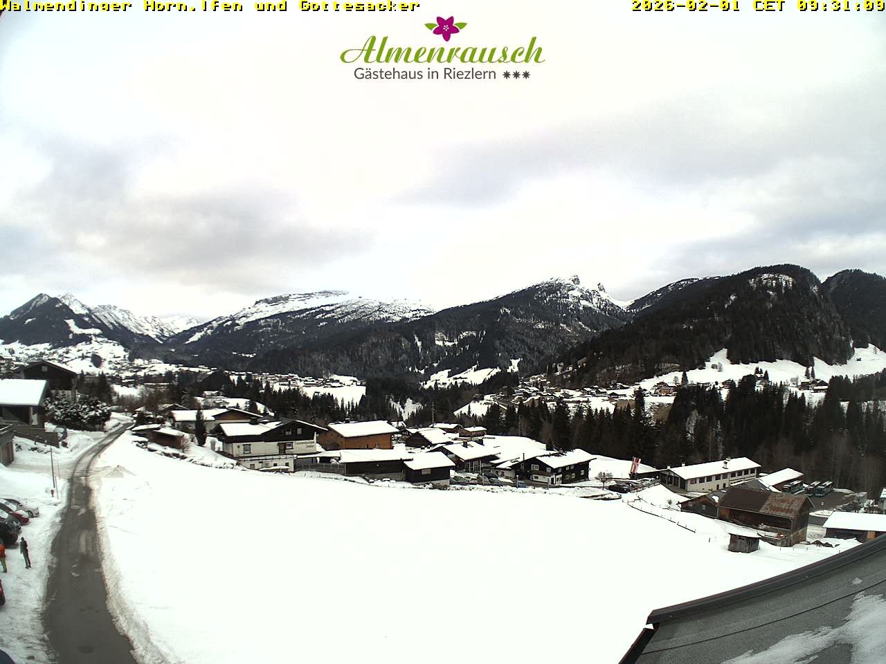 Archiv Foto Webcam Riezlern - Gästehaus Almenrausch