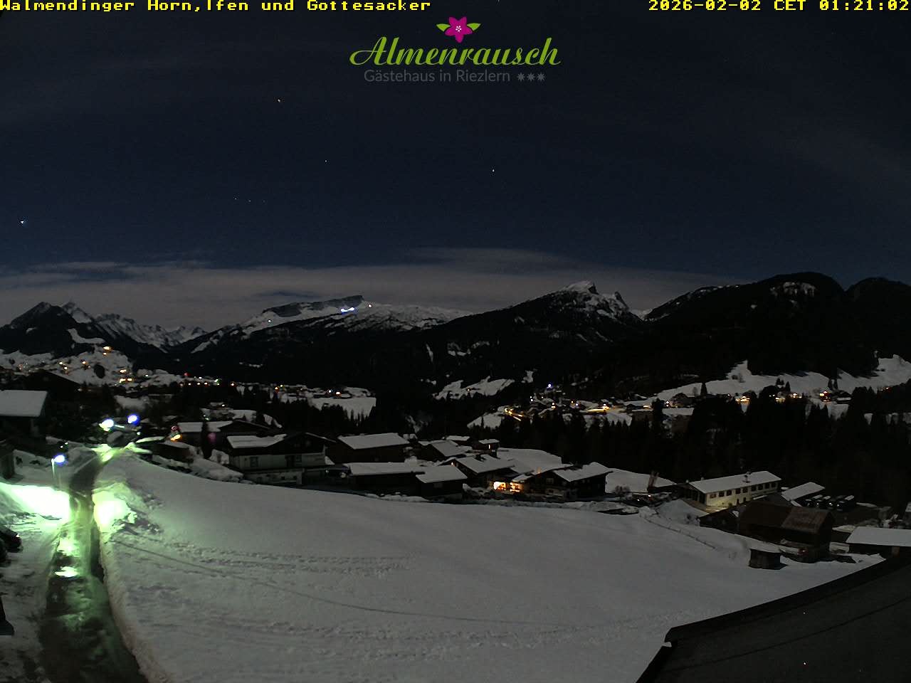 Archiv Foto Webcam Riezlern - Gästehaus Almenrausch