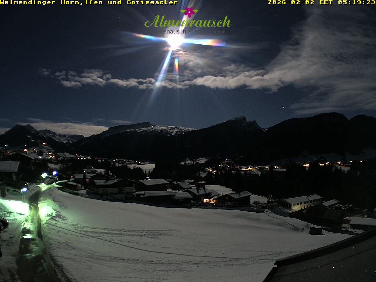 Archiv Foto Webcam Riezlern - Gästehaus Almenrausch