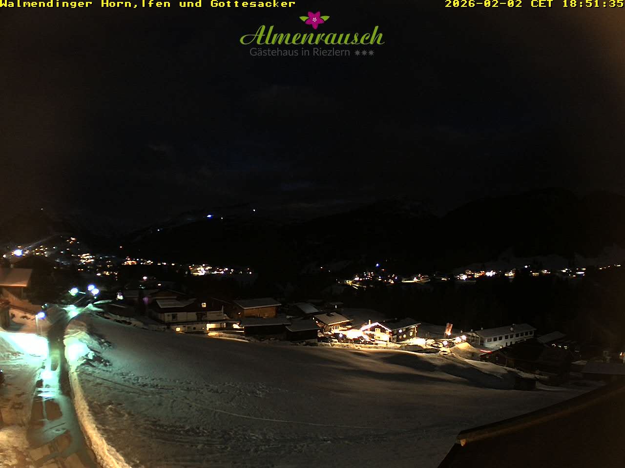 Archiv Foto Webcam Riezlern - Gästehaus Almenrausch