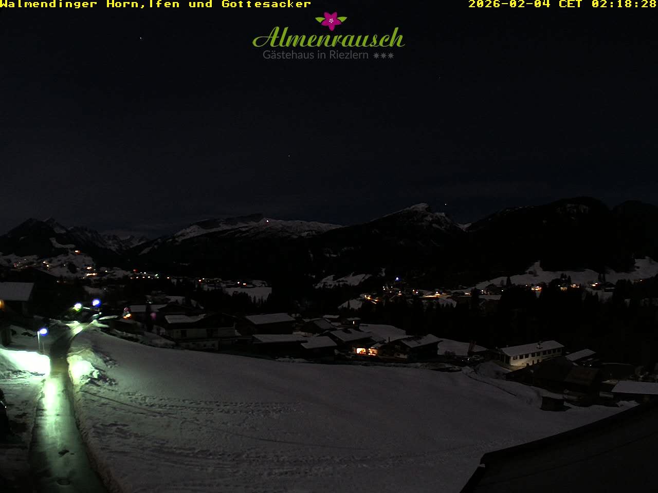 Archiv Foto Webcam Riezlern - Gästehaus Almenrausch