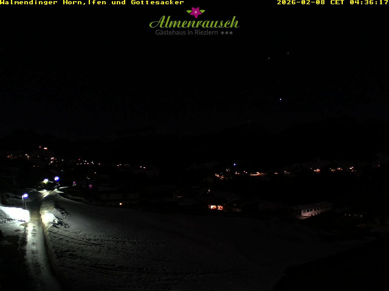 Archiv Foto Webcam Riezlern - Gästehaus Almenrausch