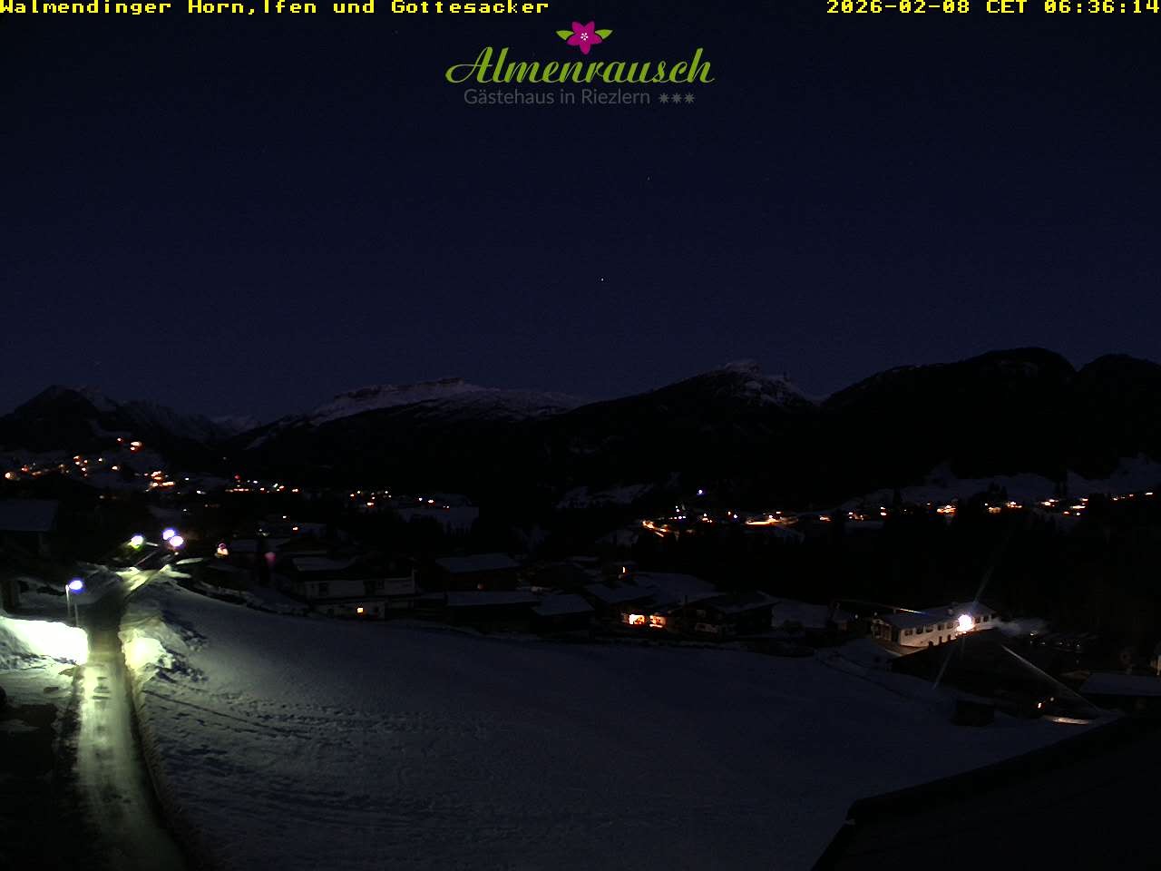 Archiv Foto Webcam Riezlern - Gästehaus Almenrausch