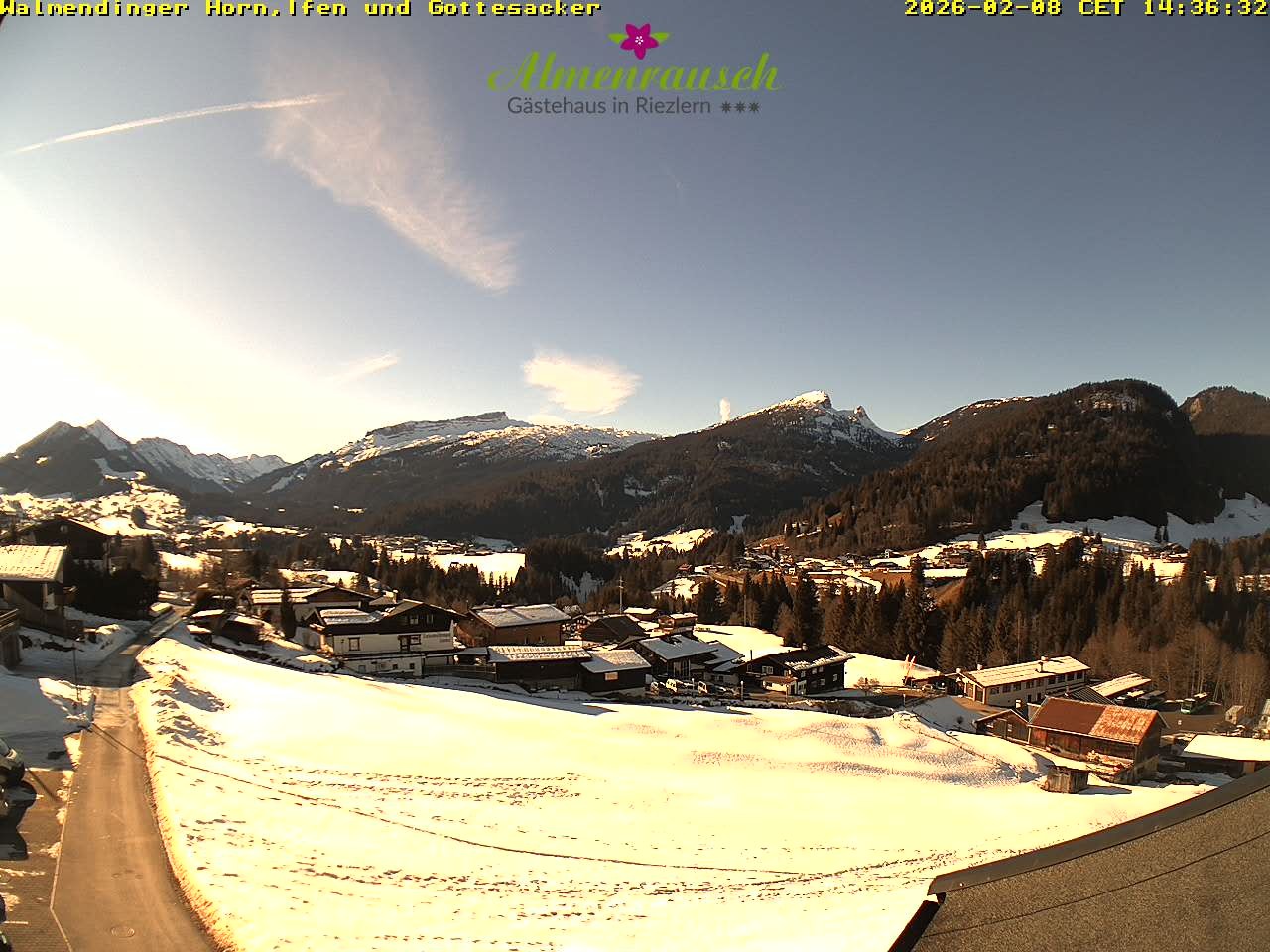 Archiv Foto Webcam Riezlern - Gästehaus Almenrausch