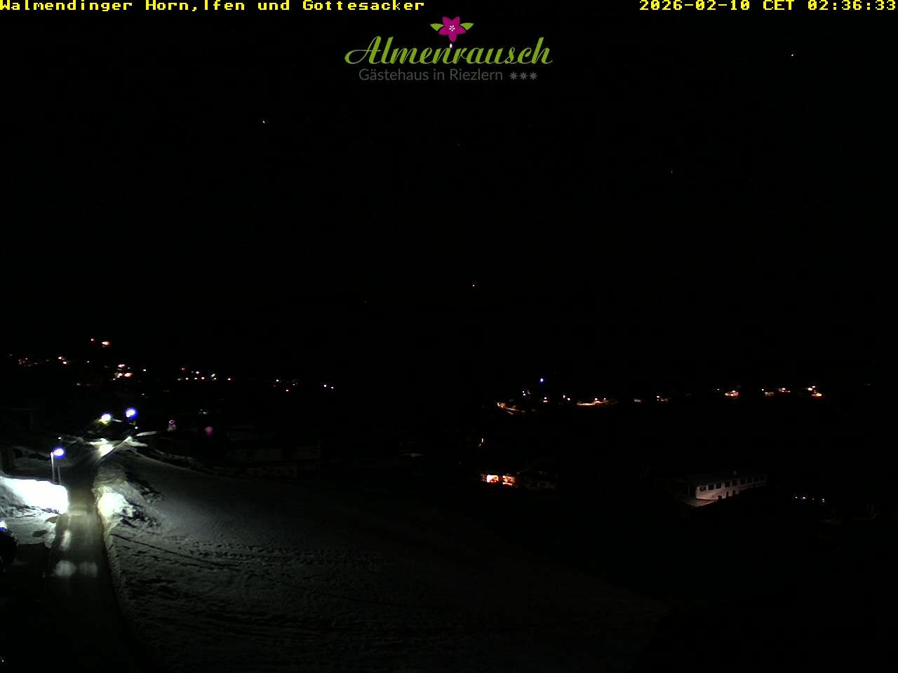 Archiv Foto Webcam Riezlern - Gästehaus Almenrausch