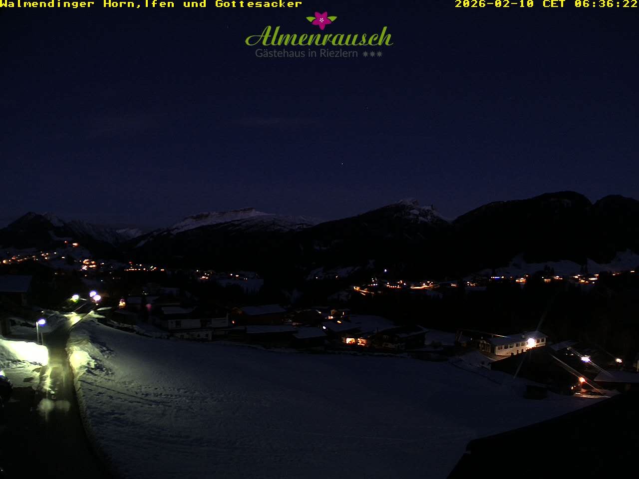 Archiv Foto Webcam Riezlern - Gästehaus Almenrausch