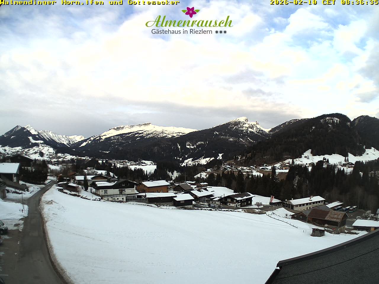 Archiv Foto Webcam Riezlern - Gästehaus Almenrausch