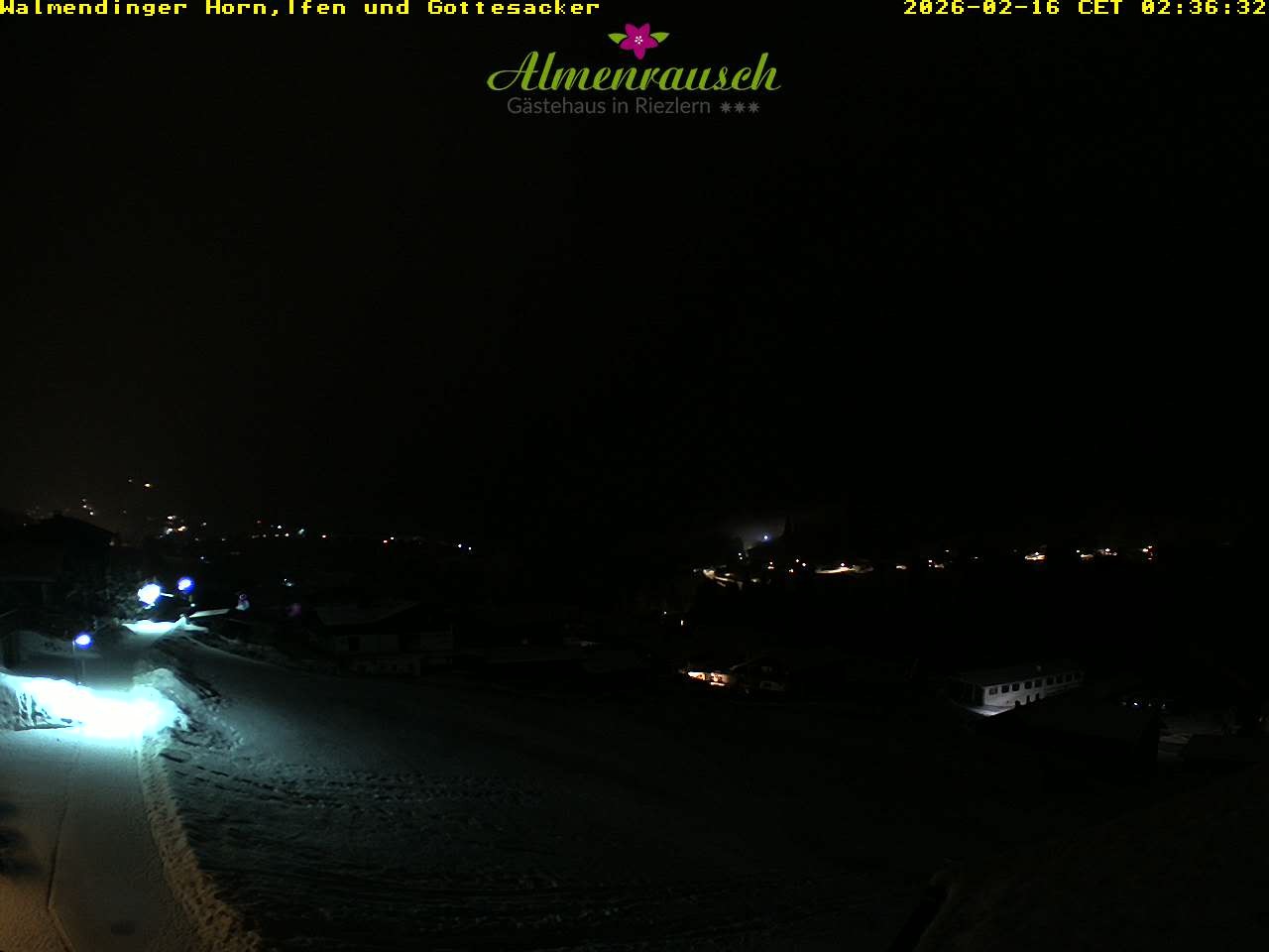 Archiv Foto Webcam Riezlern - Gästehaus Almenrausch