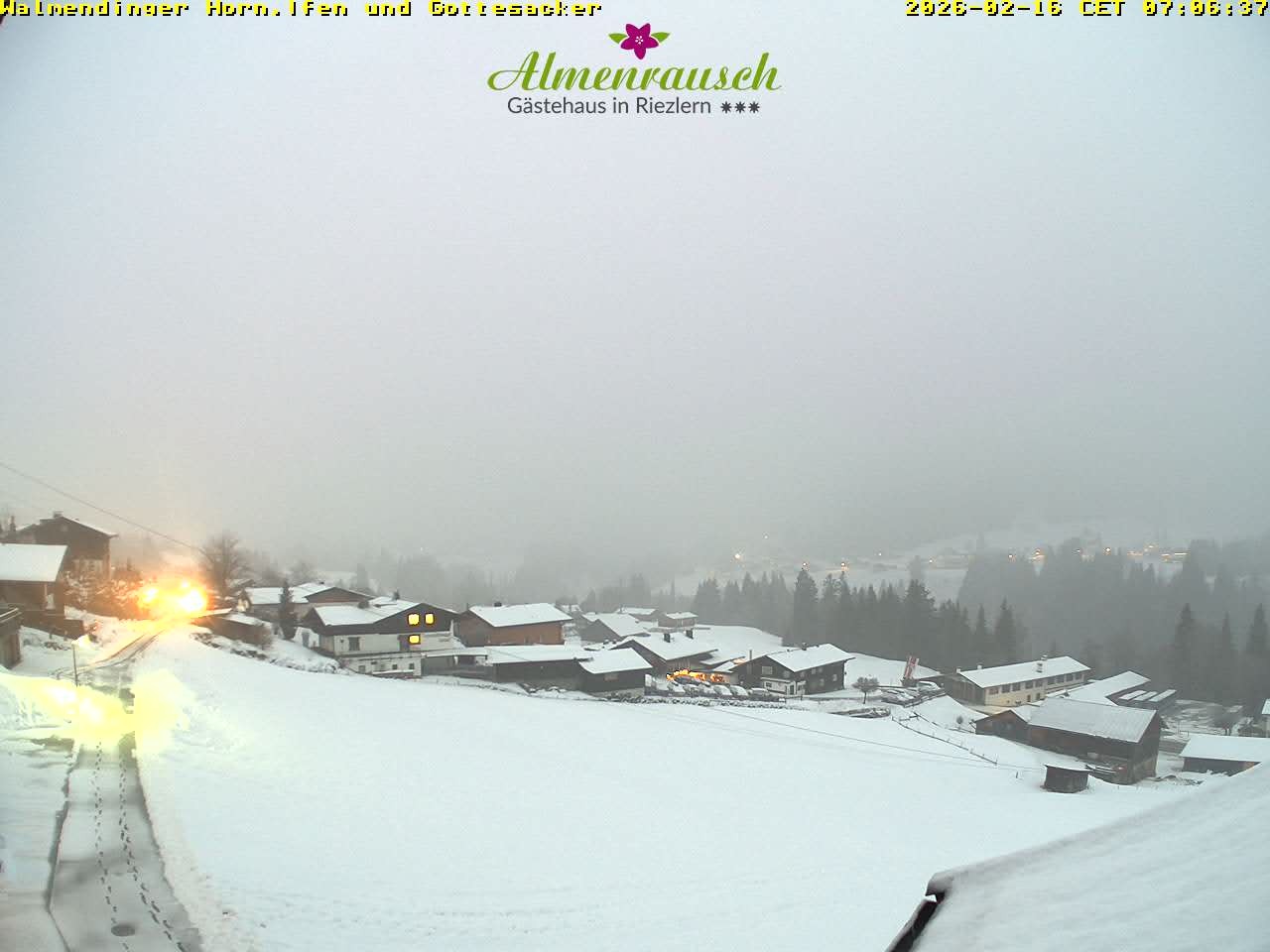 Archiv Foto Webcam Riezlern - Gästehaus Almenrausch