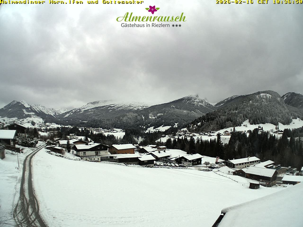 Archiv Foto Webcam Riezlern - Gästehaus Almenrausch