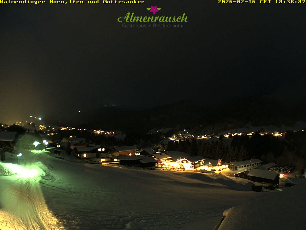 Archiv Foto Webcam Riezlern - Gästehaus Almenrausch