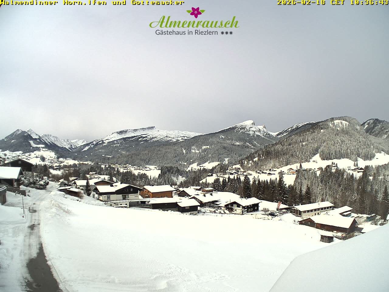 Archiv Foto Webcam Riezlern - Gästehaus Almenrausch