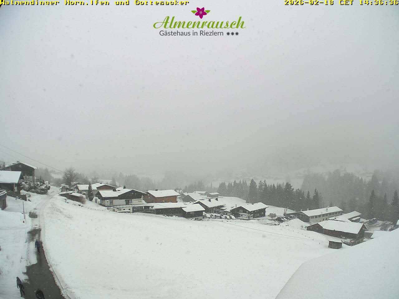 Archiv Foto Webcam Riezlern - Gästehaus Almenrausch