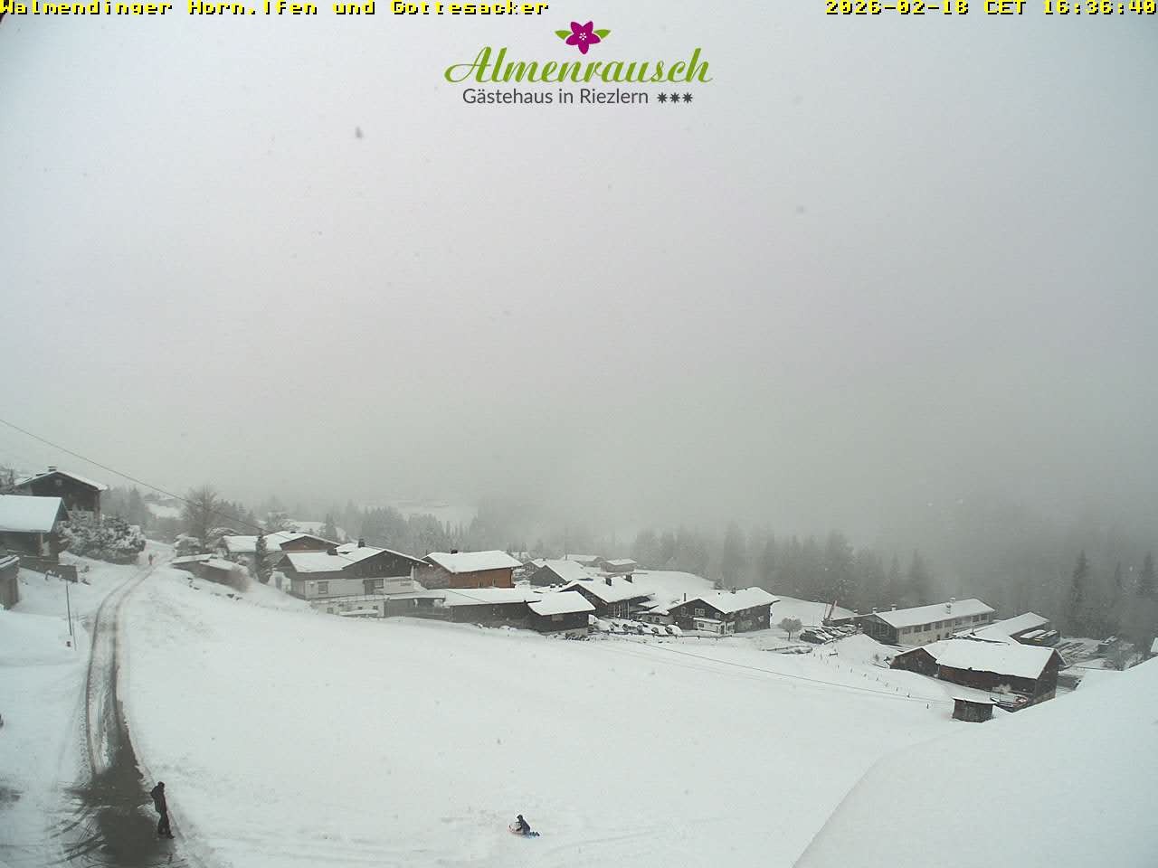 Archiv Foto Webcam Riezlern - Gästehaus Almenrausch