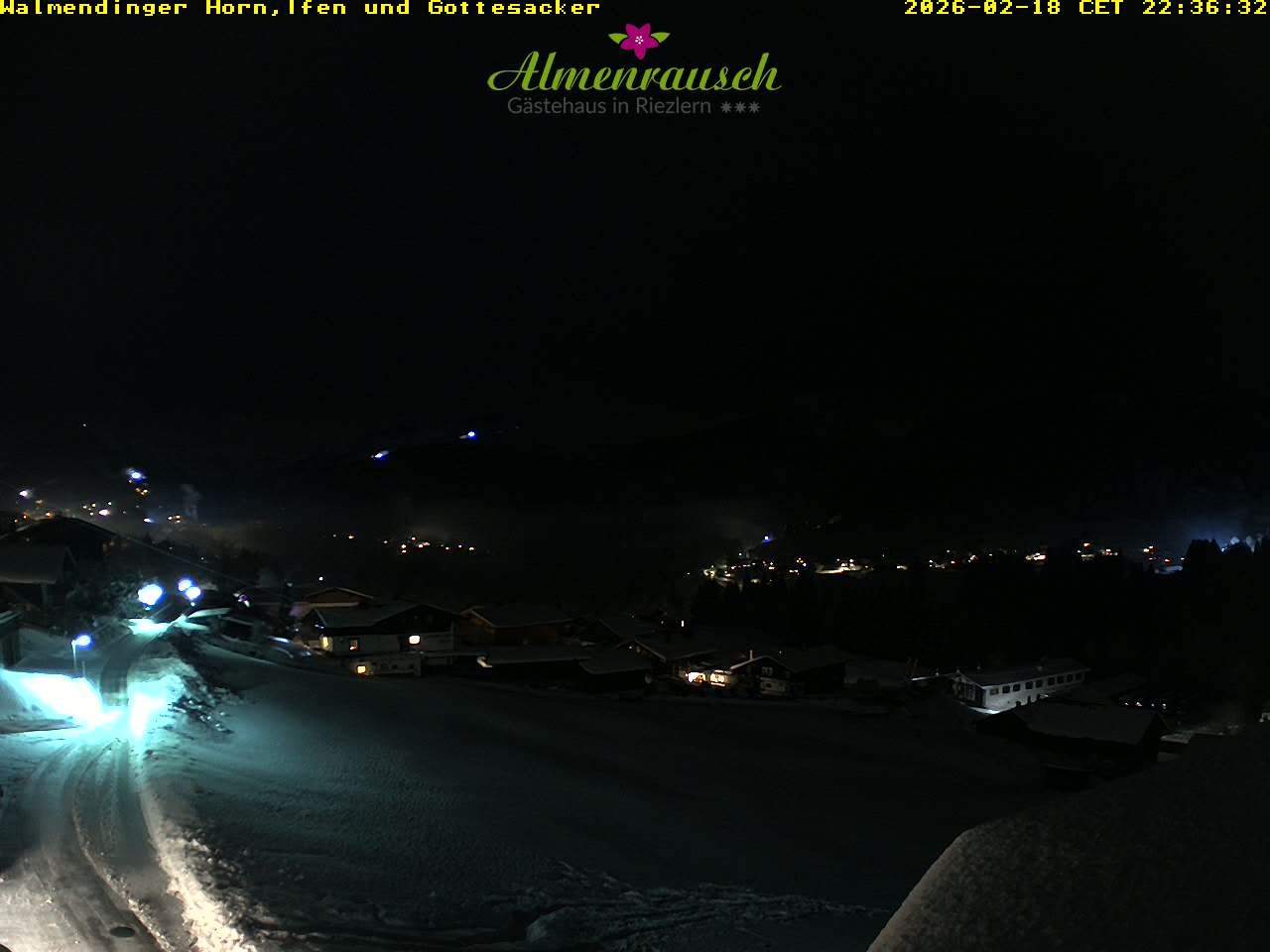 Archiv Foto Webcam Riezlern - Gästehaus Almenrausch