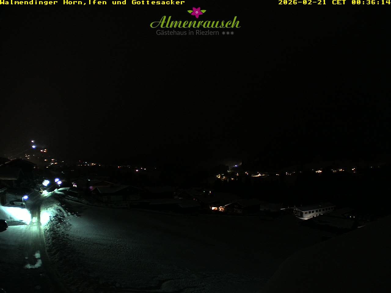 Archiv Foto Webcam Riezlern - Gästehaus Almenrausch