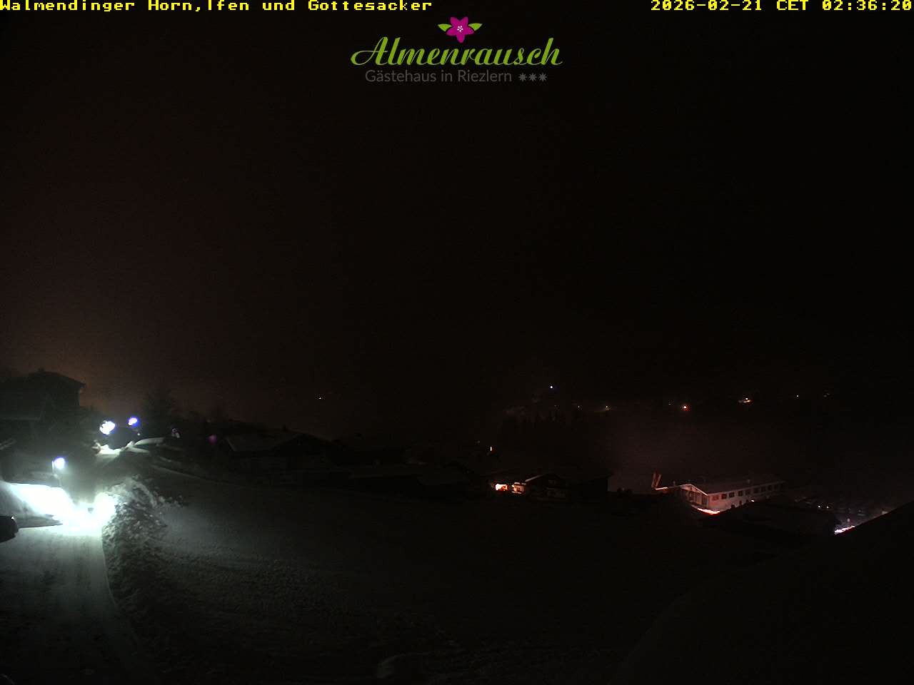 Archiv Foto Webcam Riezlern - Gästehaus Almenrausch