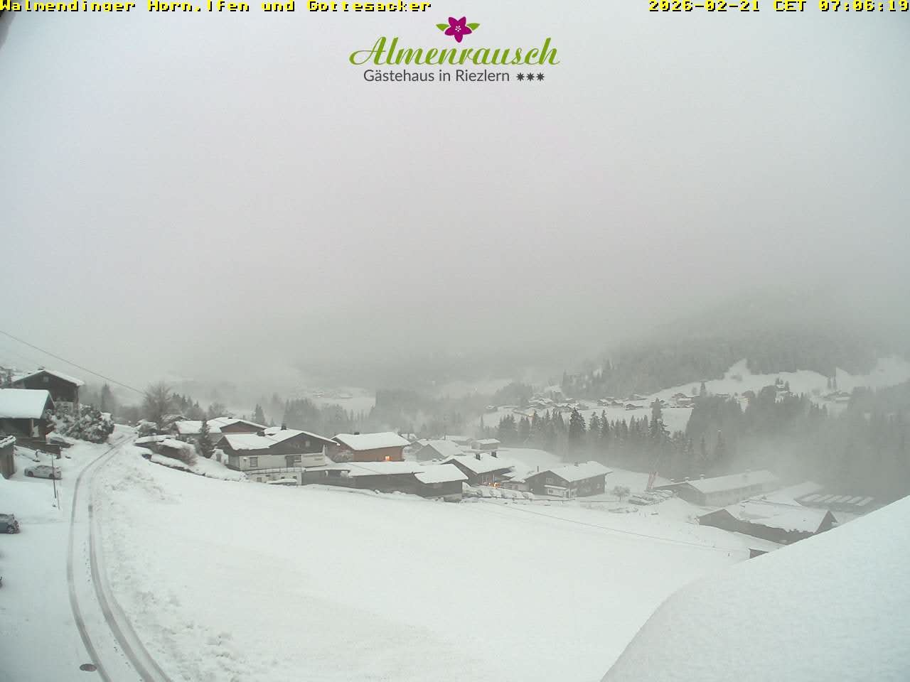 Archiv Foto Webcam Riezlern - Gästehaus Almenrausch
