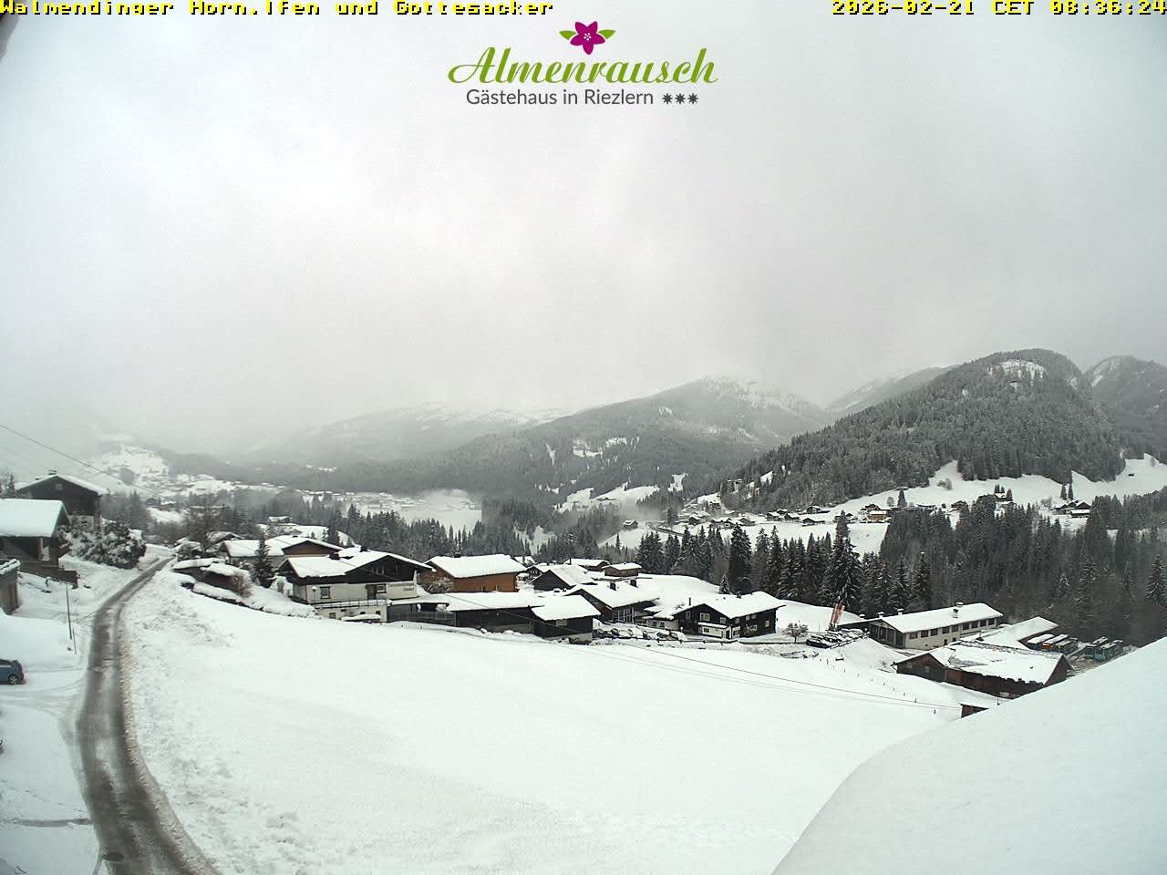 Archiv Foto Webcam Riezlern - Gästehaus Almenrausch