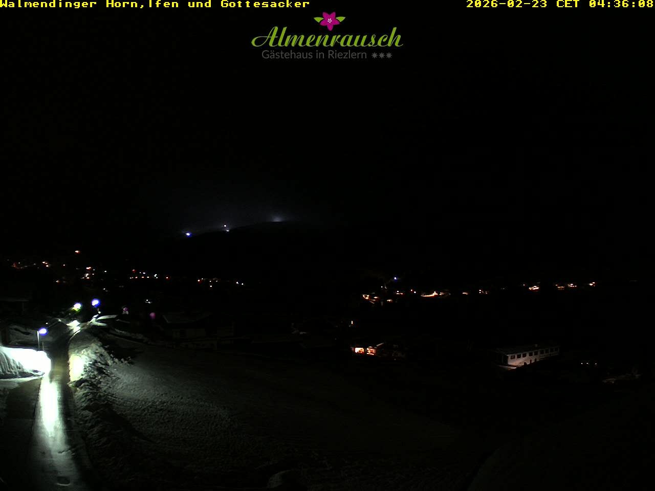 Archiv Foto Webcam Riezlern - Gästehaus Almenrausch