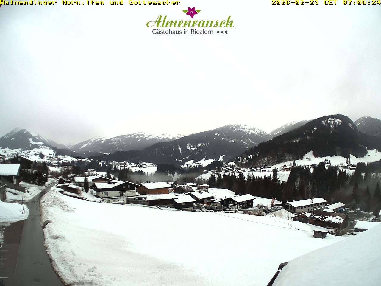 Archiv Foto Webcam Riezlern - Gästehaus Almenrausch