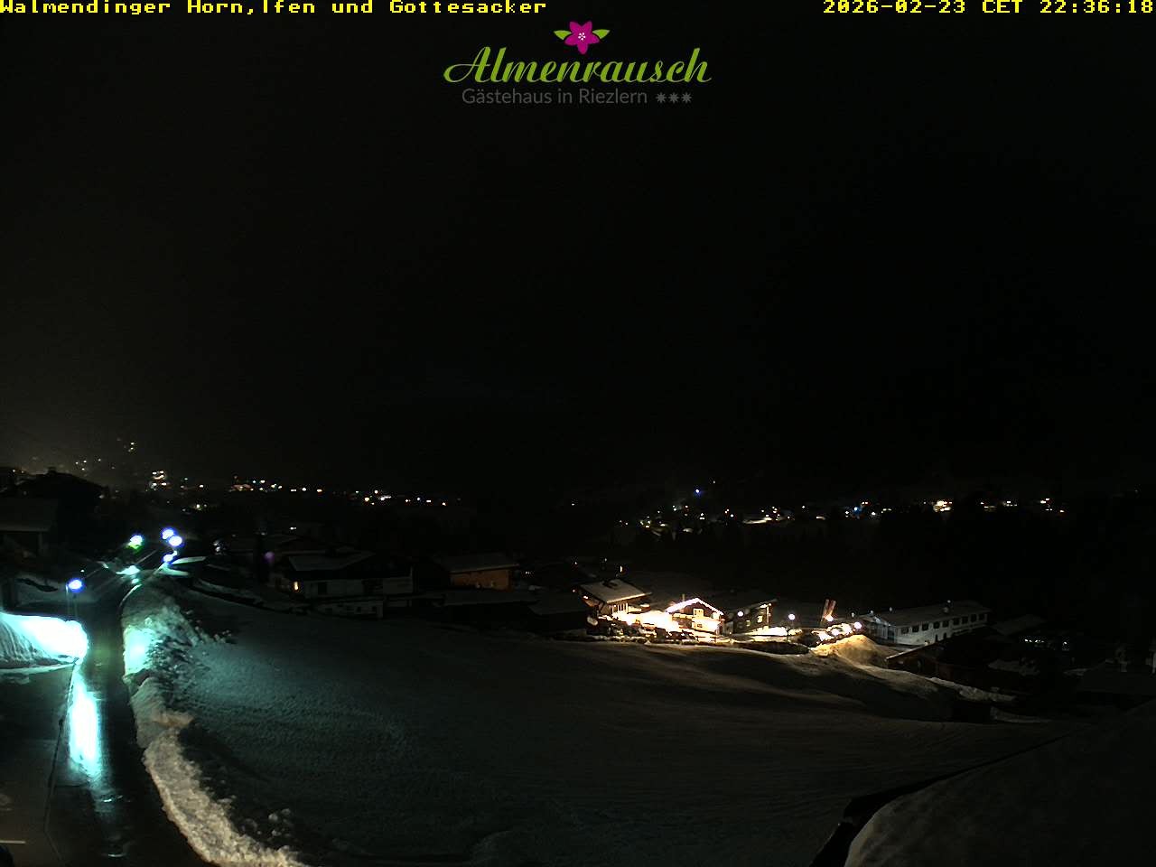 Archiv Foto Webcam Riezlern - Gästehaus Almenrausch