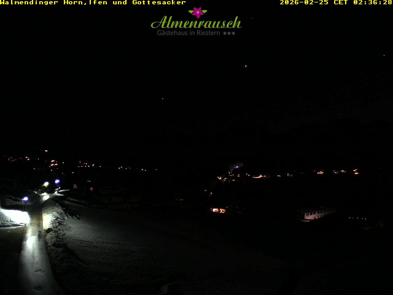 Archived image Webcam Guesthouse "Almenrausch"