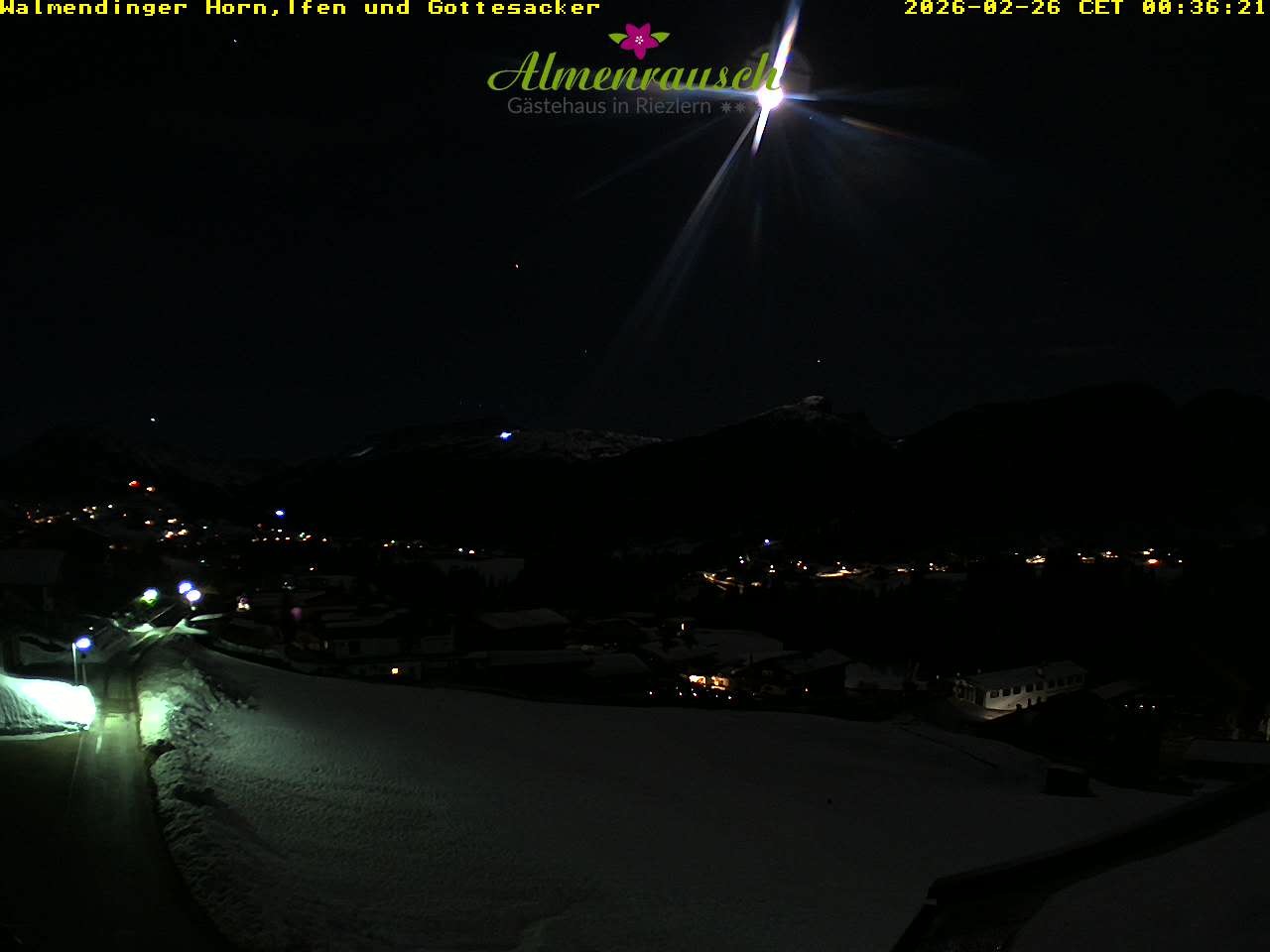 Archiv Foto Webcam Riezlern - Gästehaus Almenrausch