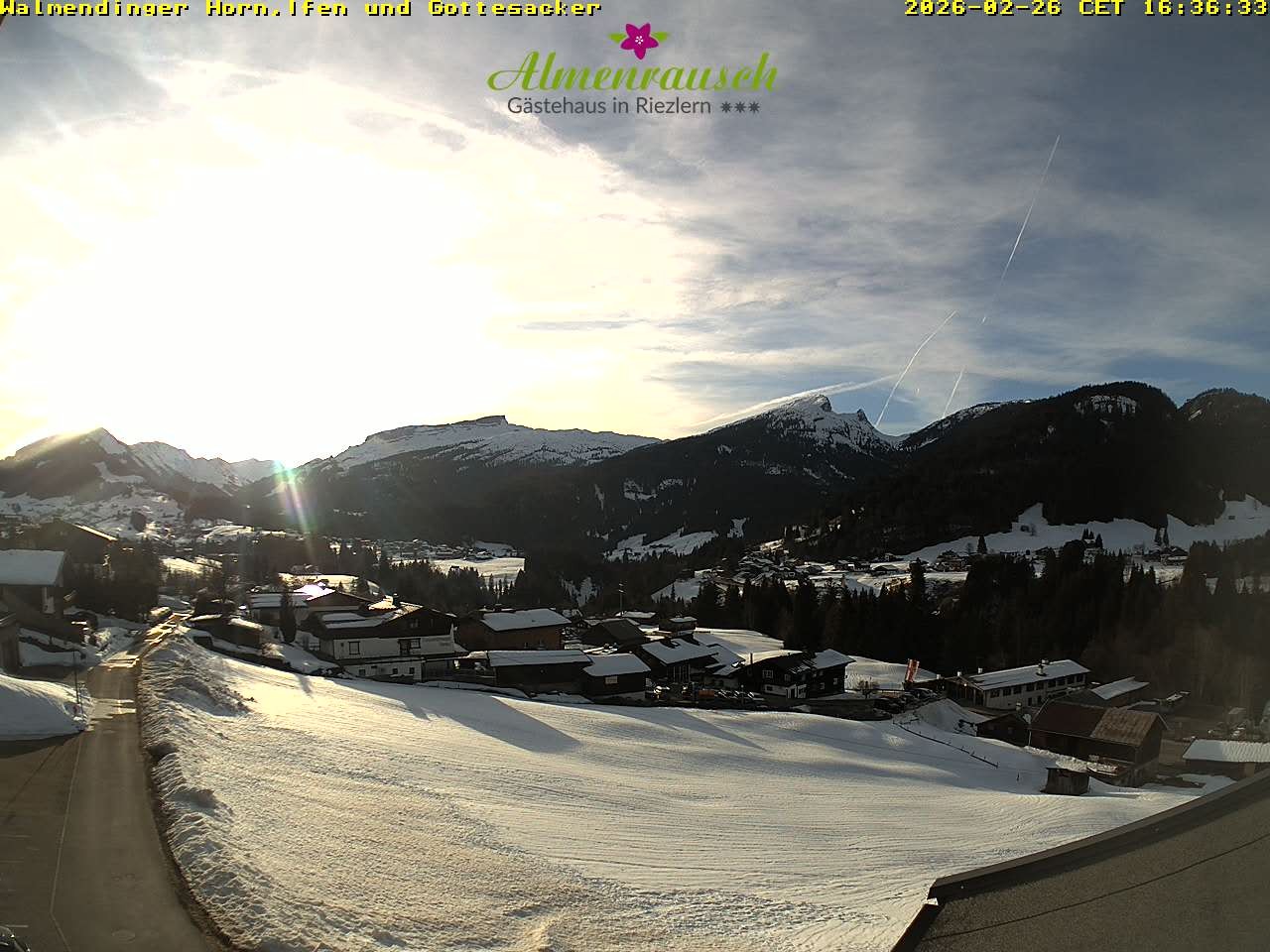 Archiv Foto Webcam Riezlern - Gästehaus Almenrausch