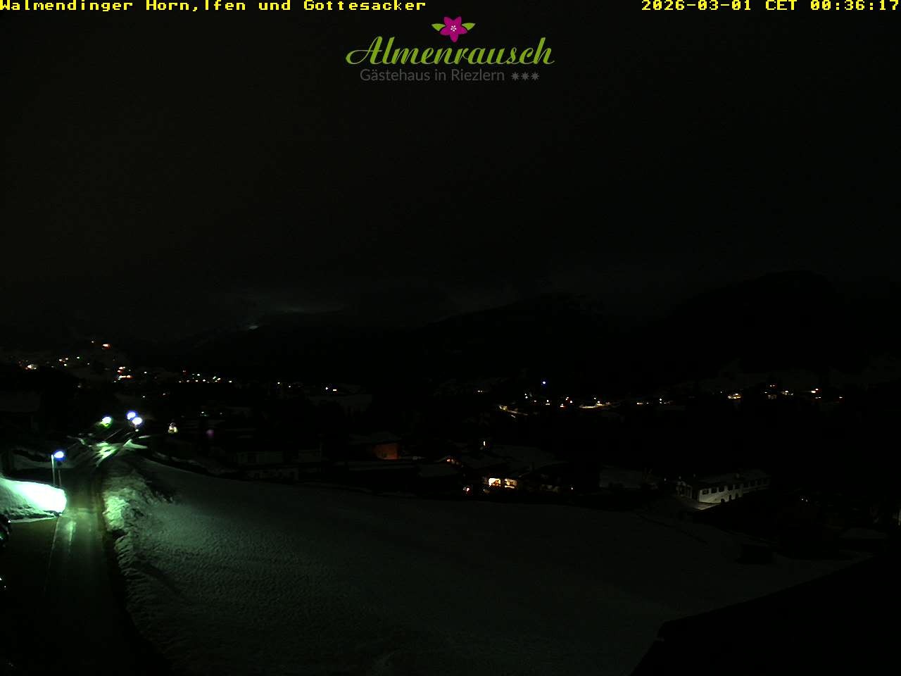 Archiv Foto Webcam Riezlern - Gästehaus Almenrausch