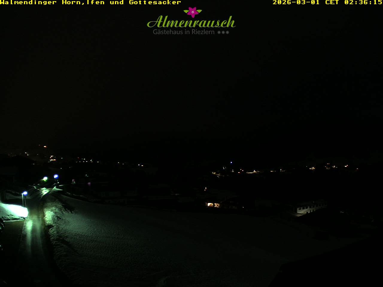 Archiv Foto Webcam Riezlern - Gästehaus Almenrausch