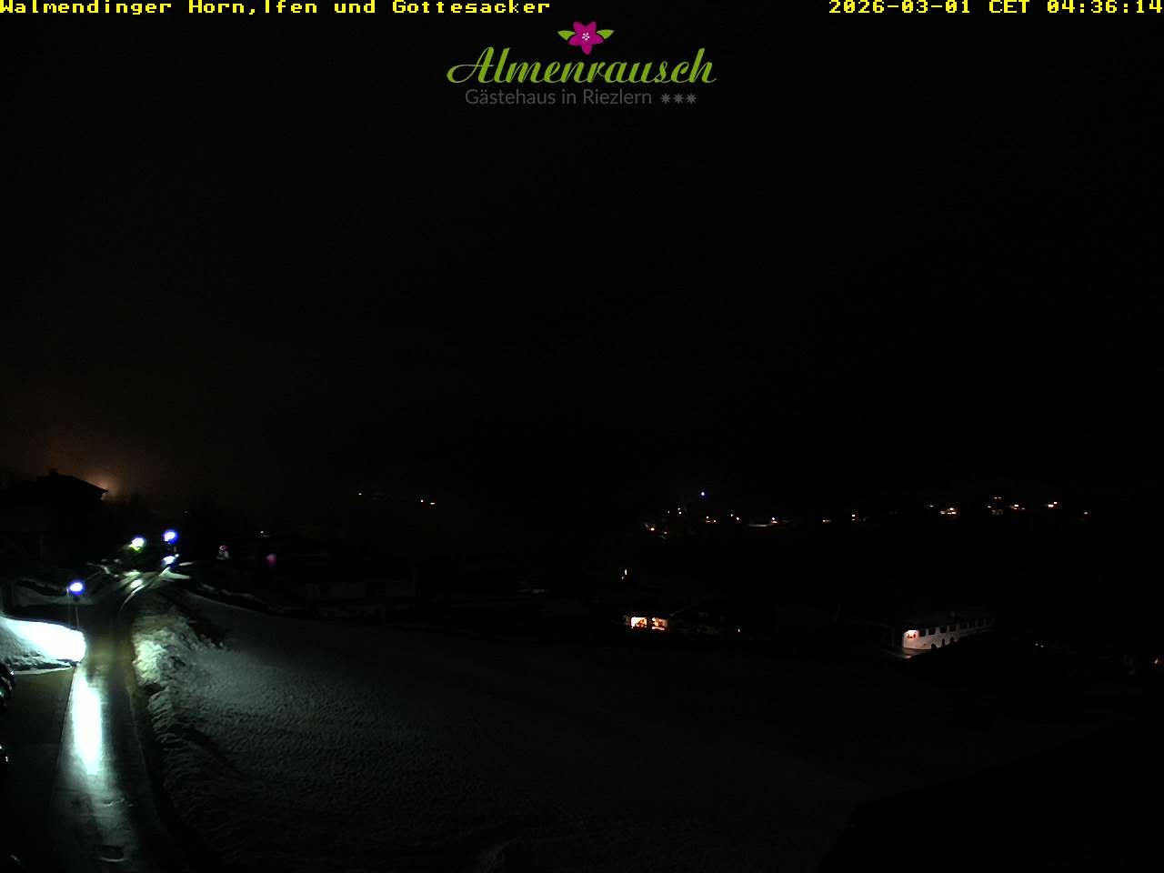 Archiv Foto Webcam Riezlern - Gästehaus Almenrausch