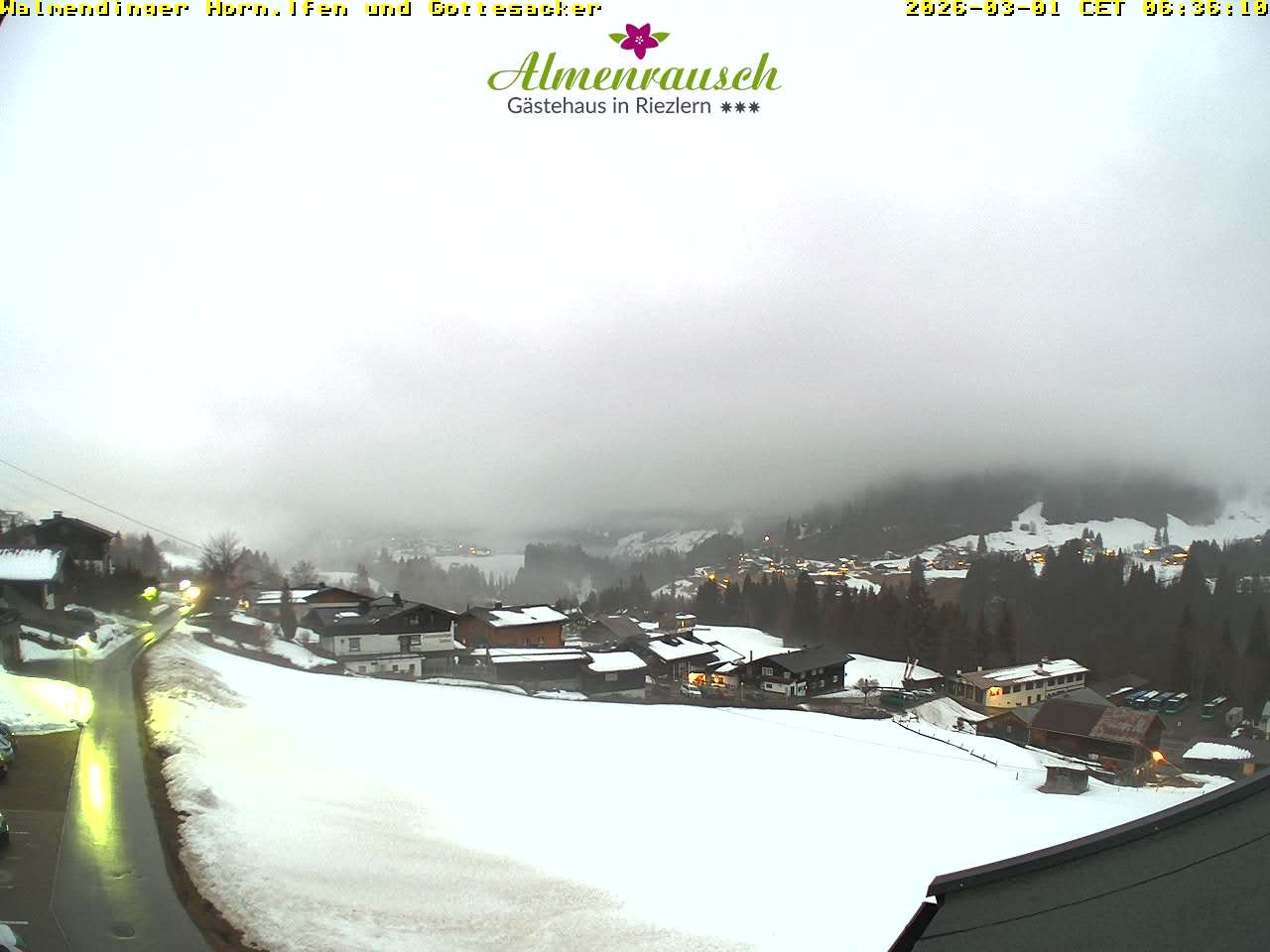 Archiv Foto Webcam Riezlern - Gästehaus Almenrausch