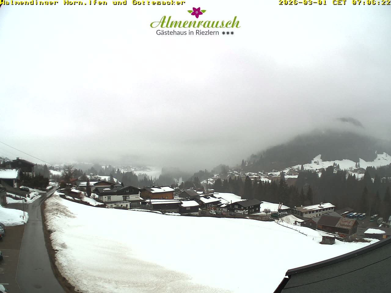 Archiv Foto Webcam Riezlern - Gästehaus Almenrausch