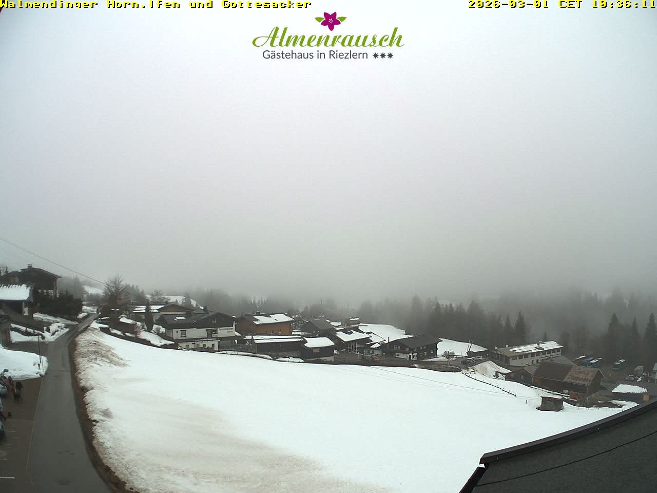 Archiv Foto Webcam Riezlern - Gästehaus Almenrausch