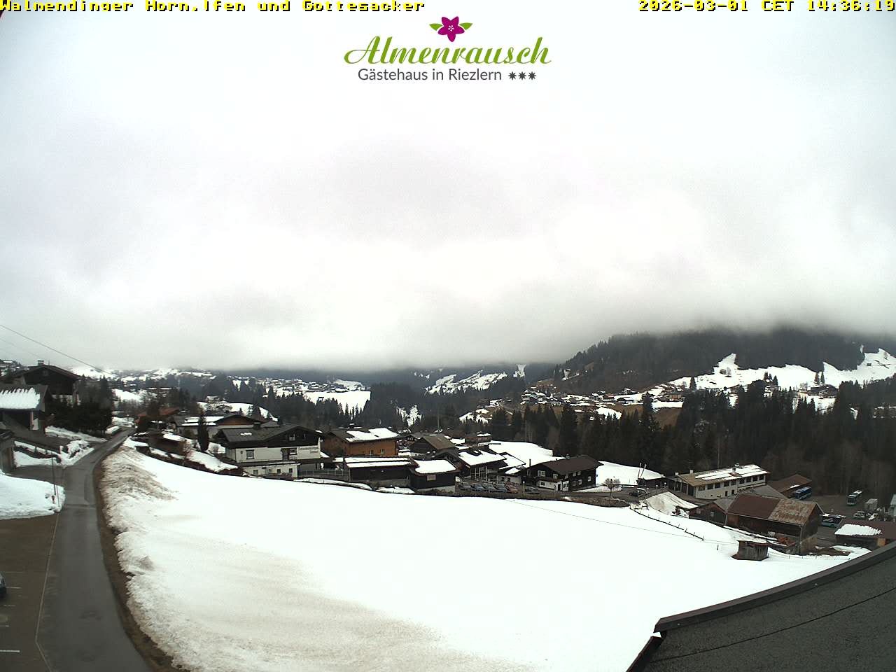 Archiv Foto Webcam Riezlern - Gästehaus Almenrausch