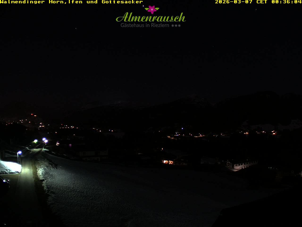 Archiv Foto Webcam Riezlern - Gästehaus Almenrausch