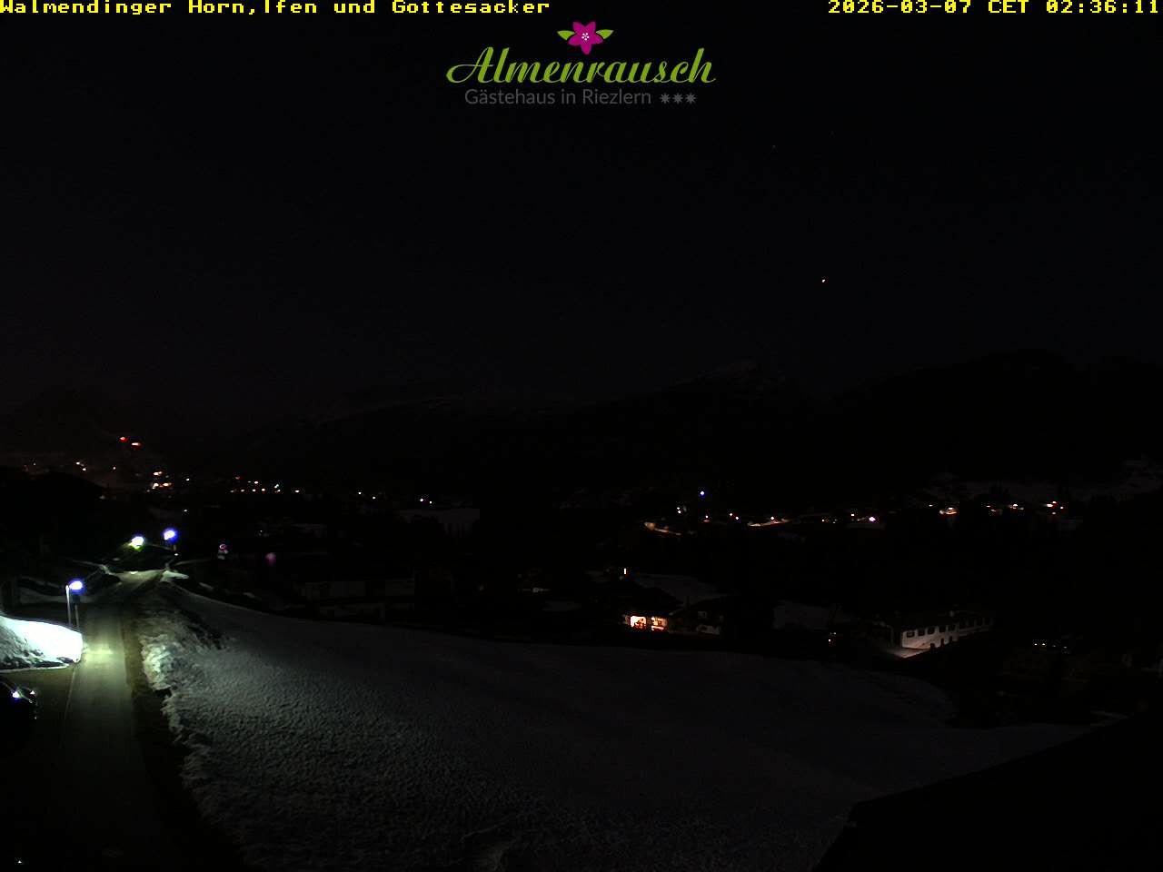 Archiv Foto Webcam Riezlern - Gästehaus Almenrausch