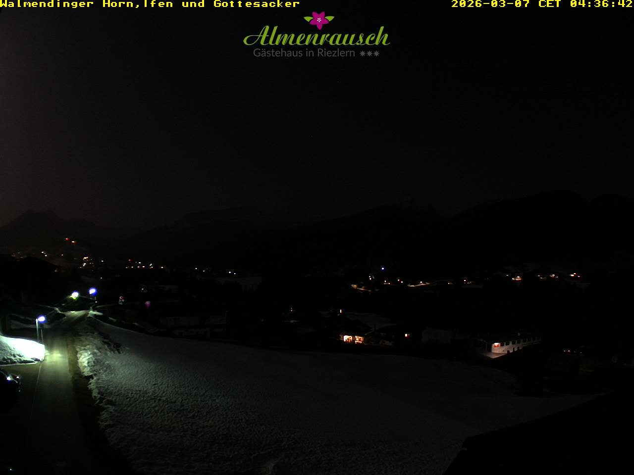 Archiv Foto Webcam Riezlern - Gästehaus Almenrausch