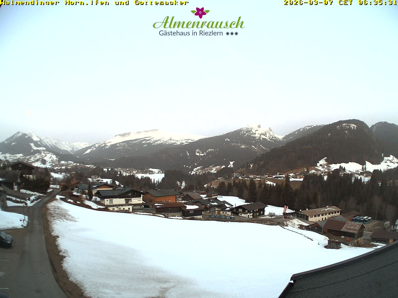 Archiv Foto Webcam Riezlern - Gästehaus Almenrausch