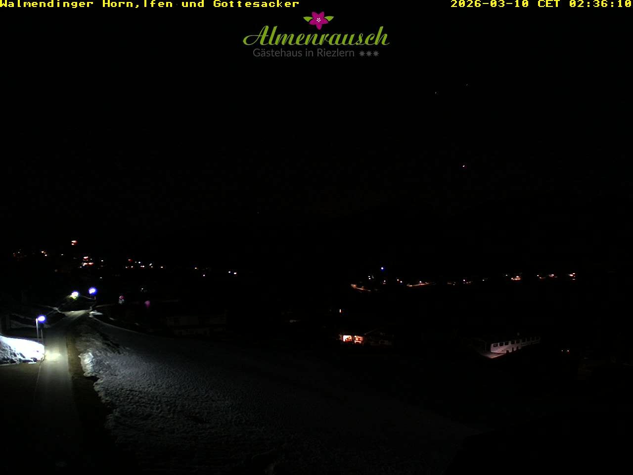 Archiv Foto Webcam Riezlern - Gästehaus Almenrausch
