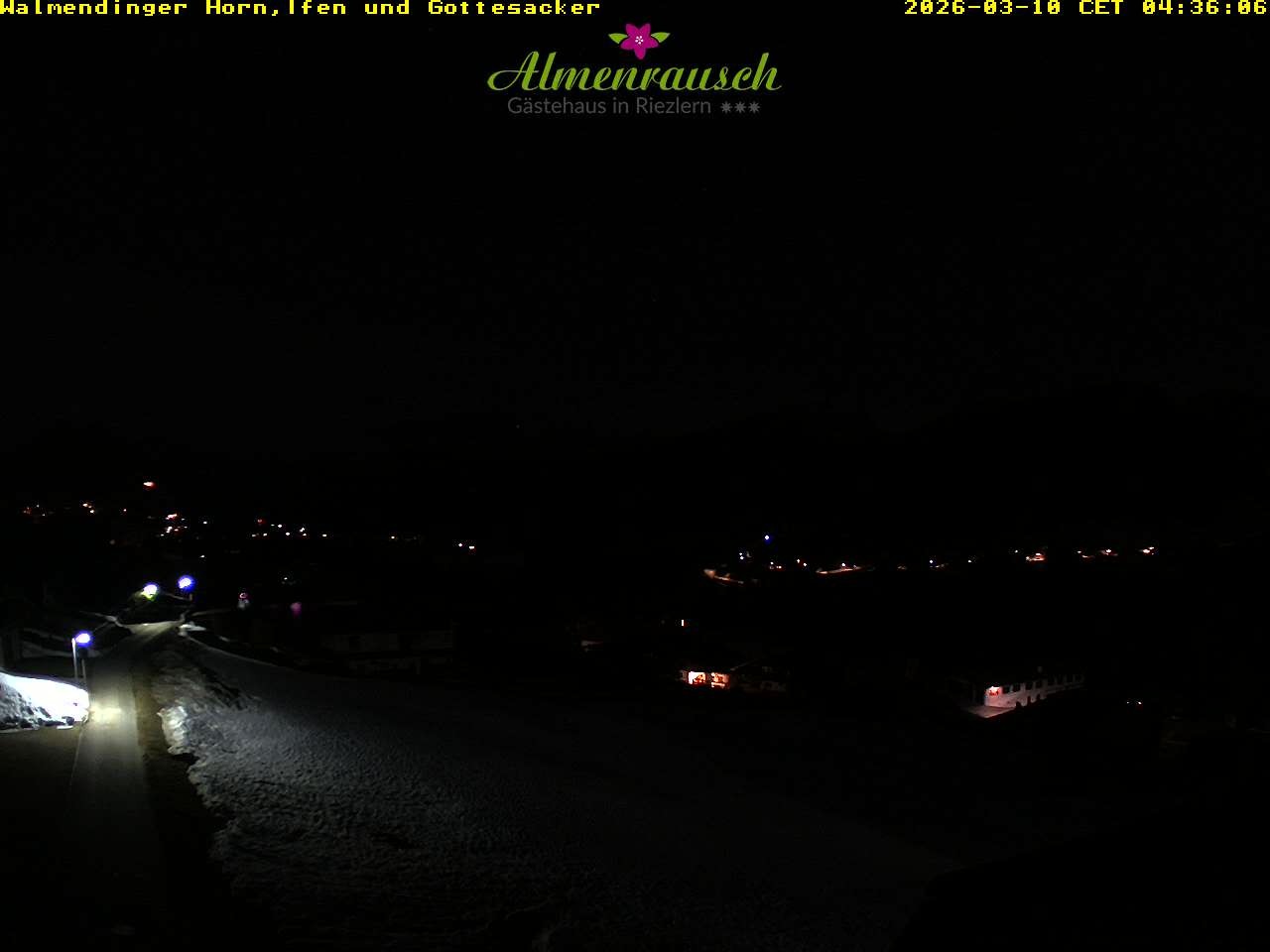 Archiv Foto Webcam Riezlern - Gästehaus Almenrausch