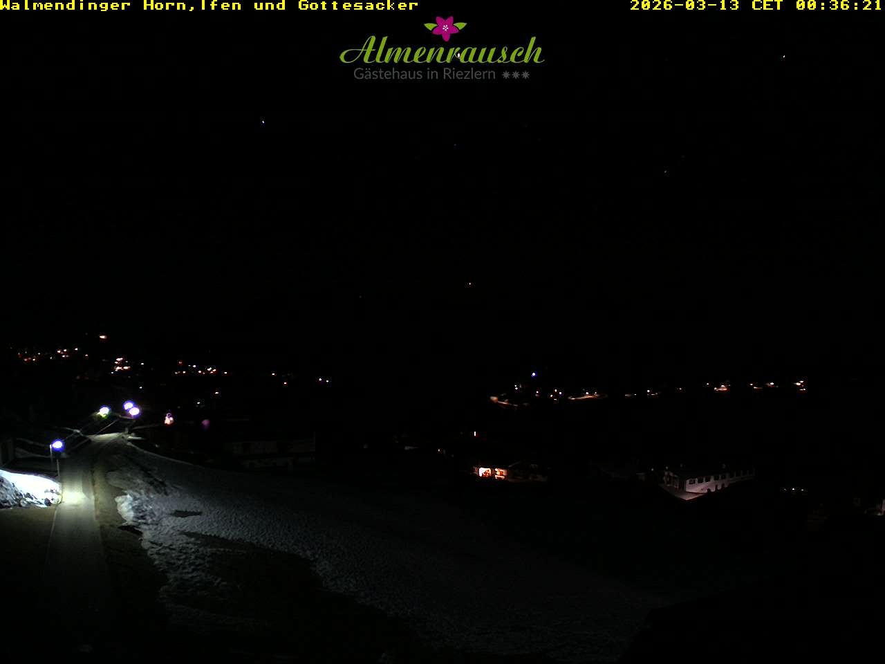 Archiv Foto Webcam Riezlern - Gästehaus Almenrausch